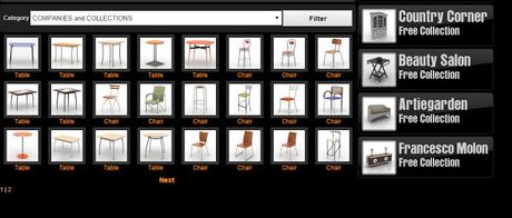 Colección de bloques 3D de sillas, sillones, mesas, armarios para descargar gratis Colección de bloques 3D de sillas, sillones, mesas, armarios para descargar gratis