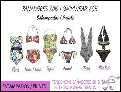AF Moda Estampados Bañadores 2015