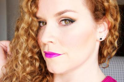 Look Stash Violet lips Look Stash Violet lips