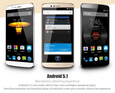 Elephone P8000, nuevo móvil Android con prestaciones de alta gama