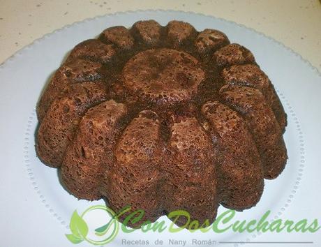 Pastel de chocolate y nueces en microondas OLYMPUS DIGITAL CAMERA