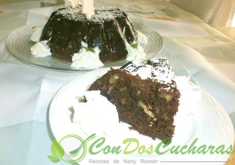 Pastel de chocolate y nueces en microondas OLYMPUS DIGITAL CAMERA