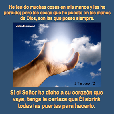 Todo Está En Las Poderosas Manos De Dios, Creélo Todo Está En Las Poderosas Manos De Dios, Creélo
