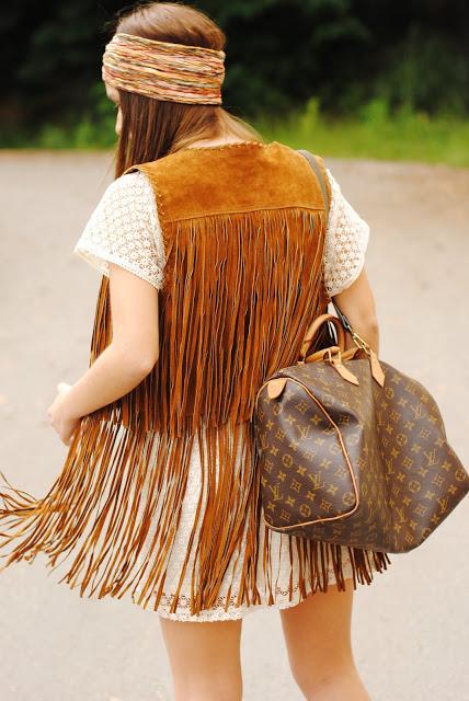 Boho look.