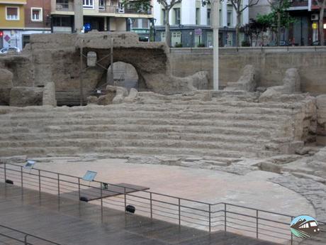 10 lugares para no perderse de Zaragoza Teatro romano de Zaragoza