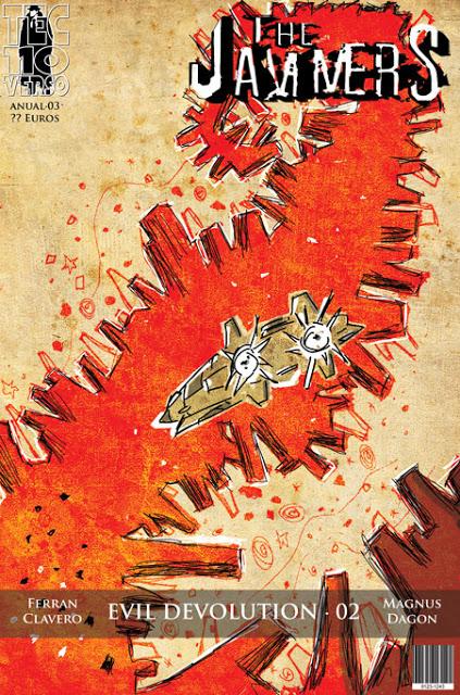 Cubierta del anual 03 de The Jammers Cubierta del anual 03 de The Jammers