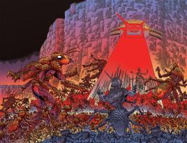 SIEGE_1_Preview_3 Secret Wars .Conoce la ultima linea de defensa en Battleworld. Primer vistazo a Siege #1