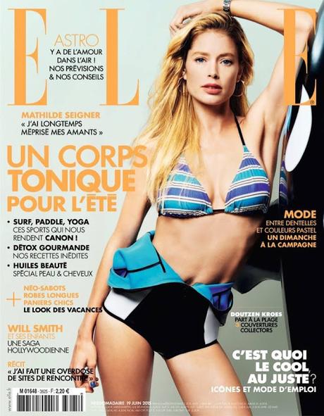 Doutzen Kroes luce increíble en bikinis para ELLE Francia