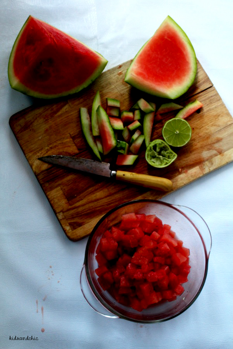Granizada de Sandia y lima #quericomami Granizada de Sandia y lima #quericomami