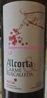 Vino Tinto Alcorta Crianza 2007 Edición Carme Ruscalleda