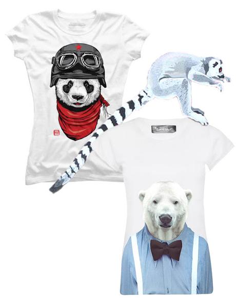 Animal tees