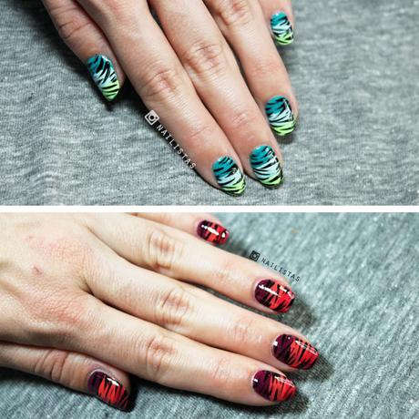 2 Ideas de uñas fáciles paso a paso estilo selvático ideas de uñas paso a paso muy fáciles