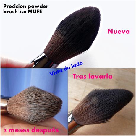 Brocha de polvos 128 de Make Up For Ever Brocha de polvos 128 de Make Up For Ever