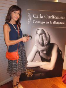 “Contigo en la distancia” de Carla Guelfenbein Carla Guelfenbein en la entrega del Premio Alfaguara 2015