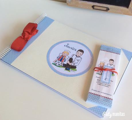 Conjunto de libro de primera comunión a juego con recordatorios y detalles personalizados Conjunto de libro de primera comunión a juego con recordatorios y detalles personalizados
