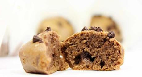 Muffins veganos de chocolate y coco muffins veganos de chocolate y coco