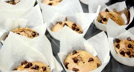 Muffins veganos de chocolate y coco muffins veganos de chocolate y coco
