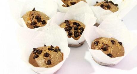 Muffins veganos de chocolate y coco muffins veganos de chocolate y coco