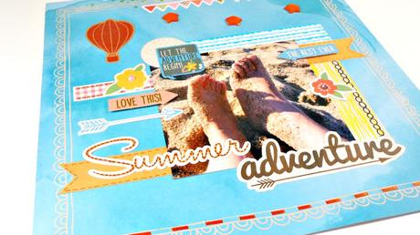 LO Bienvenido Verano - Mi primer LayOut LO Bienvenido Verano - Mi primer LayOut