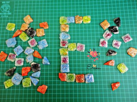 Teselas o azulejos con cd reciclados, tutorial completo paso a paso Teselas o azulejos con cd reciclados, tutorial completo paso a paso