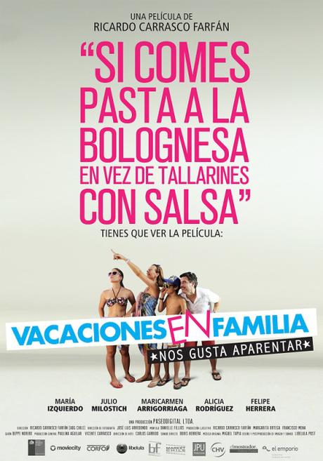 Se estrena #VacacionesEnFamilia, comedia que satiriza al arribismo chileno Se estrena #VacacionesEnFamilia, comedia que satiriza al arribismo chileno