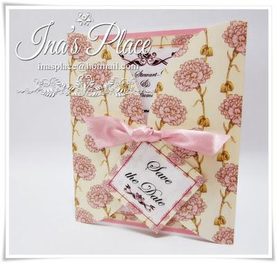 Shabby Chic Floral - Wedding Invitations.