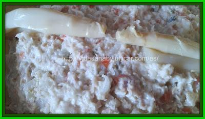 Ensaladilla Rusa con falsa patata Ensaladilla Rusa con falsa patata