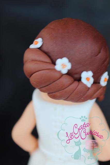 TARTA FONDANT COMUNION MARIAN TARTA FONDANT COMUNION MARIAN