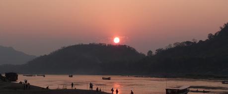 Atardecer en Luang Prabang