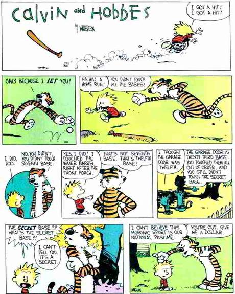 Calvin and Hobbes, Baseball (II)