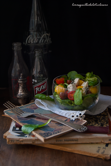 ENSALADA DE MANGO Y ROQUEFORT (#ponunaensaladaentuverano2015)