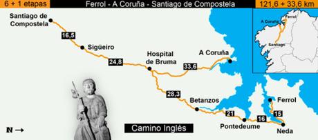 Una nueva experiencia: El Camino de Santiago mapa-general