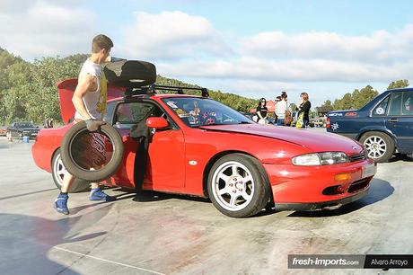 Working-Nissan-S14 El drift no es un crimen