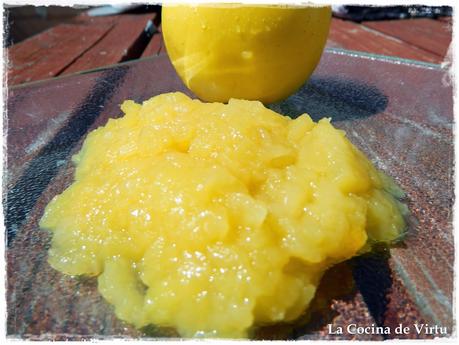 Puré de Manzana Microondas Puré de Manzana Microondas