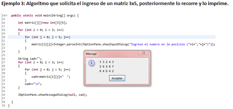 Que son las Matrices en Java (Arreglos Bidimensionales)