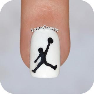Nail Art Michael Jordan 23 - Banggood Nail Art Michael Jordan 23 - Banggood