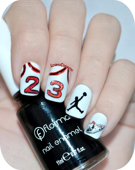 Nail Art Michael Jordan 23 - Banggood Nail Art Michael Jordan 23 - Banggood