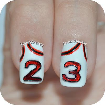 Nail Art Michael Jordan 23 - Banggood Nail Art Michael Jordan 23 - Banggood
