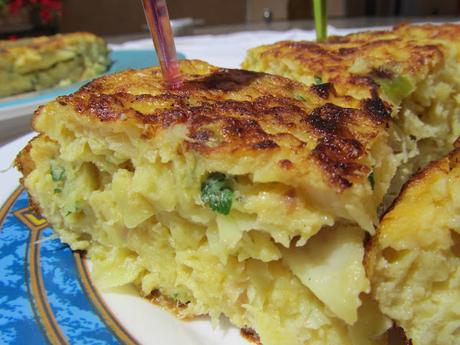 Tortilla de merluza