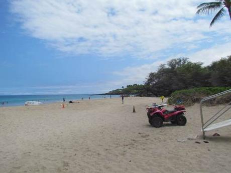 Hapuna beach en Big Island, Hawaii Hapuna beach en Big Island, Hawaii