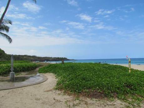Hapuna beach en Big Island, Hawaii Hapuna beach en Big Island, Hawaii