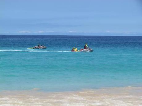 Hapuna beach en Big Island, Hawaii Hapuna beach en Big Island, Hawaii