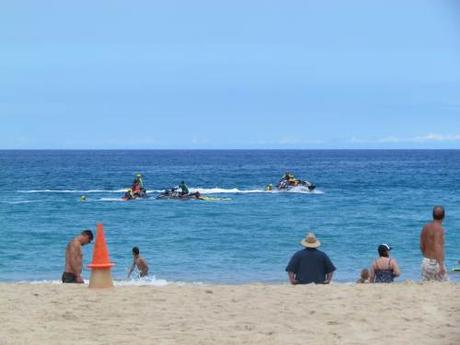 Hapuna beach en Big Island, Hawaii Hapuna beach en Big Island, Hawaii