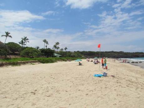 Hapuna beach en Big Island, Hawaii Hapuna beach en Big Island, Hawaii