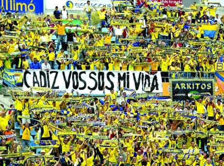 Afición del Cádiz ascenso segunda división