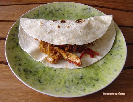 Nachos foster y fajitas Nachos foster y fajitas