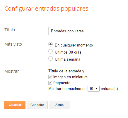 Tutoriales Blogger Dummies: La Sidebar