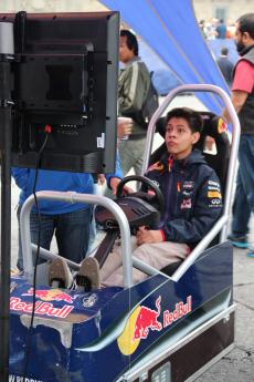 IMG_9212 Infiniti Red Bull Racing y la Fórmula 1 hicieron rugir el Zócalo de la Ciudad de México