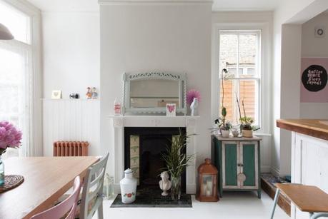 Quedamos en la cocina Lovely modern vintage kitchen // Hermosa cocina vintage moderno // casahaus.net