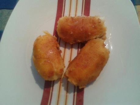 Bolas de patata rellenas Bolas de patata rellenas